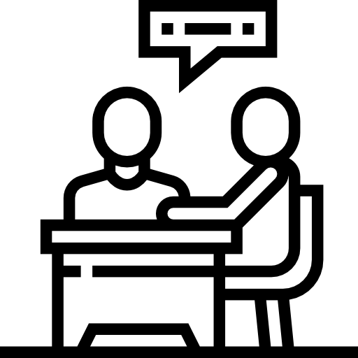 Icon tiếp nhận đơn hàng và tư vấn